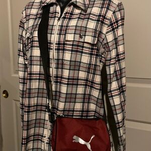 Puma Burgundy crossbody Bag